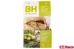 ХЛЕБЦЫ ИТАЛЬЯНСКИЕ В АССОРТИМЕНТЕ 250Г (РАМЕНСКИЙ КК) (с розмарином,чесноком,оливковым маслом и морской солью)