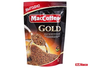 КОФЕ СУБЛИМИРОВАННЫЙ "МАК КОФЕ" GOLD 75Г ПАКЕТ
