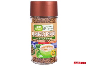 ЦИКОРИЙ РАСТВОРИМЫЙ СУБЛИМИРОВАННЫЙ "ЭКОЛОГИКА" 85Г СТ/Б