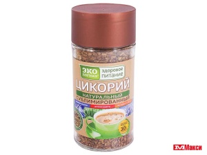 ЦИКОРИЙ РАСТВОРИМЫЙ СУБЛИМИРОВАННЫЙ "ЭКОЛОГИКА" 85Г СТ/Б