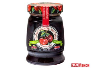 ВАРЕНЬЕ ВИШНЕВОЕ "ВОЛОГОДСКОЕ" 370Г СТ/Б