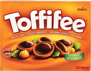 ШОКОЛАДНЫЕ КОНФЕТЫ "ТОФФИФЕ" 250Г (STORCK)