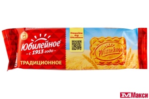 ПЕЧЕНЬЕ САХАРНОЕ "ЮБИЛЕЙНОЕ" В АССОРТИМЕНТЕ 112Г (МОН' ДЭЛИС РУСЬ)(традиционное)