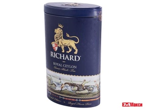 ЧАЙ "RICHARD" ROYAL CEYLON ЧЕРНЫЙ 80Г Ж/Б (МАЙ)