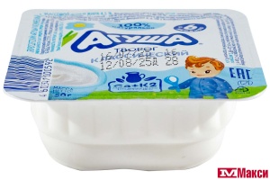 ТВОРОГ "АГУША" КЛАССИЧЕСКИЙ 4,5% 50Г (ВБД) (БЗМЖ)