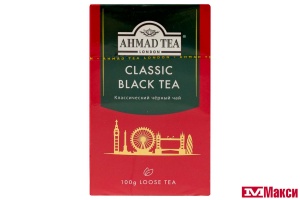 ЧАЙ "AHMAD" CLASSIC BLACK TEA ЧЕРНЫЙ ЛИСТОВОЙ 100Г