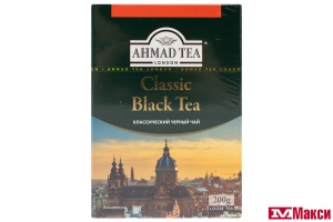 ЧАЙ "AHMAD" CLASSIC BLACK TEA ЧЕРНЫЙ ЛИСТОВОЙ 200Г
