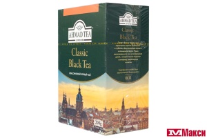ЧАЙ "AHMAD" CLASSIC BLACK TEA ЧЕРНЫЙ ЛИСТОВОЙ 200Г