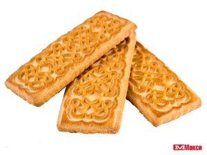 ПЕЧЕНЬЕ САХАРНОЕ "ПОЛОСКА" (СЛАДОНЕЖ)