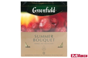 НАПИТОК ЧАЙНЫЙ "GREENFIELD" САММА БУКЕТ ТРАВЯНОЙ 100ПАК. (ОРИМИ-ТРЭЙД)