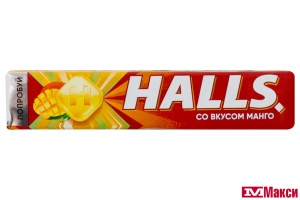 ЛЕДЕНЦЫ "ХОЛС" 25Г (МОН' ДЭЛИС РУСЬ)(манго)