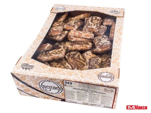 ПРЯНИКИ "САЖИНСКИЙ" ИМБИРНЫЕ С ПОВИДЛОМ (ВОРОНЕЖ)