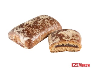 ПРЯНИКИ "САЖИНСКИЙ" ИМБИРНЫЕ С ПОВИДЛОМ (ВОРОНЕЖ)