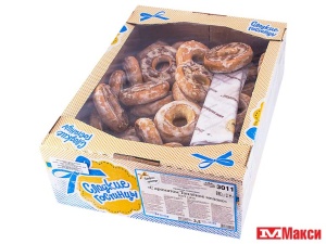 ПРЯНИКИ "САЖИНСКИЙ" С АРОМАТОМ ТОПЛЕНОЕ МОЛОКО (ВОРОНЕЖ)