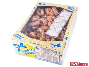 ПРЯНИКИ "САЖИНСКИЙ" С АРОМАТОМ ПЛОМБИР (ВОРОНЕЖ)