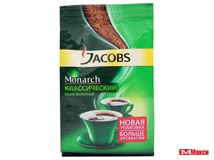 КОФЕ МОЛОТЫЙ "MONARCH" ORIGINAL КЛАССИК 70Г (JDE)