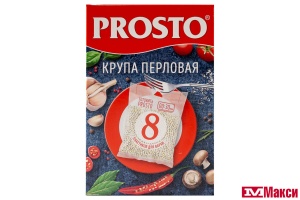 КРУПА ПЕРЛОВАЯ (НАЦИОНАЛЬ) "PROSTO" 500Г ВАРОЧНЫЕ ПАКЕТЫ