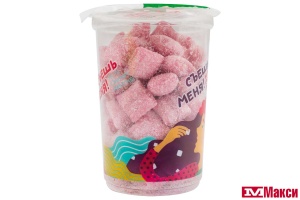 КАРАМЕЛЬ  "ЖЕЛЕЙНАЯ СО ВКУСОМ БАРБАРИСОВОГО ЙОГУРТА" В САХАРЕ 330ГР (ТАМБОВСКАЯ КФ)