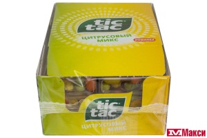 ДРАЖЕ "ТИК-ТАК" 16Г (FERRERO)(цитрусовый микс)