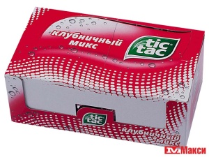 ДРАЖЕ "ТИК-ТАК" 16Г (FERRERO)(клубничный микс)