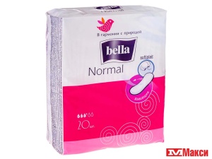 ПРОКЛАДКИ ГИГИЕНИЧЕСКИЕ "BELLA NORMAL" 20ШТ