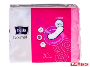 ПРОКЛАДКИ ГИГИЕНИЧЕСКИЕ "BELLA NORMAL" 20ШТ