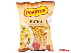МАКАРОННЫЕ ИЗДЕЛИЯ "РОЛЛТОН" ВИТКИ 400Г