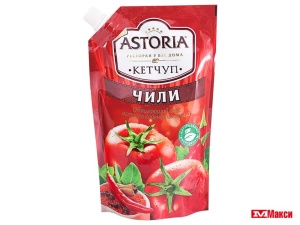 КЕТЧУП "АСТОРИЯ" ЧИЛИ 330Г ПАКЕТ