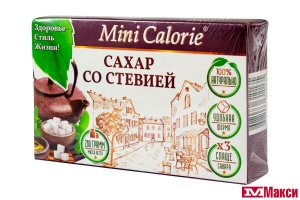 САХАР "MINI CALORIE" СО СТЕВИЕЙ КУБИК 280Г (ДИЕТ ПРОМ)
