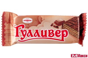 КОНФЕТА ГЛАЗИРОВАННАЯ "ГУЛЛИВЕР" 28Г (БРЯНКОНФИ)