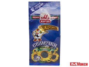 СЕМЕЧКИ "ОТ МАРТИНА" ОТБОРНЫЕ 300Г (МАРТИН)
