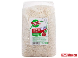 КРУПА РИС ДЛИННОЗЕРНЫЙ "ЯРКАЯ ЦЕНА" 800Г
