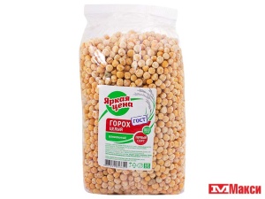 КРУПА ГОРОХ ЦЕЛЫЙ "ЯРКАЯ ЦЕНА" 800Г