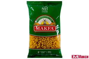 МАКАРОННЫЕ ИЗДЕЛИЯ "МАКФА" ВИТКИ 400Г