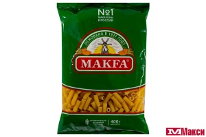 МАКАРОННЫЕ ИЗДЕЛИЯ "МАКФА" РОЖКИ 400Г
