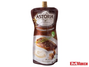 СОУС "АСТОРИЯ" СМЕТАННЫЙ С ГРИБАМИ 233ГР ПАКЕТ 