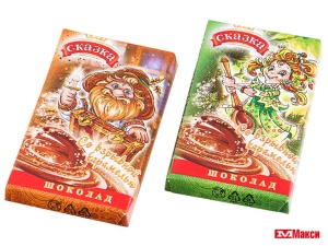 ШОКОЛАД "СКАЗКА" МОЛОЧНЫЙ СО ВЗРЫВНОЙ КАРАМЕЛЬЮ 15Г (СОРМОВСКАЯ КФ)