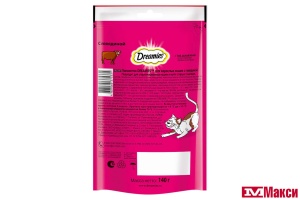 ЛАКОМСТВО Д/КОШЕК "DREAMIES" 140Г В АССОРТИМЕНТЕ(говядина)