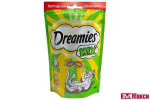 ЛАКОМСТВО Д/КОШЕК "DREAMIES" 140Г В АССОРТИМЕНТЕ(курица и кошачья мята)