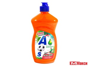 МОЮЩЕЕ СРЕДСТВО ДЛЯ ПОСУДЫ "AOS" 450МЛ В АССОРТИМЕНТЕ(бальзам алое вера)