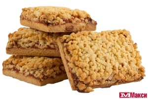 ПЕЧЕНЬЕ  "ВЕНСКОЕ" С ВИШНЕВОЙ НАЧИНКОЙ (ВОЛОГЖАНКА)