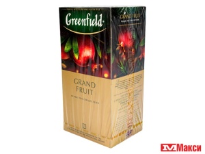 ЧАЙ (ОРИМИ-ТРЭЙД) "GREENFIELD" ГРАНД ФРУТ ЧЕРН. (25ПАК) 