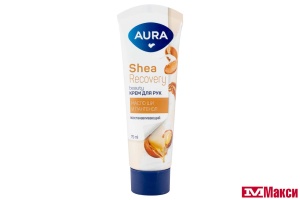 КРЕМ Д/РУК "AURA BEAUTY" 75МЛ В АССОРТ.(восстанавливающий с маслом ши)