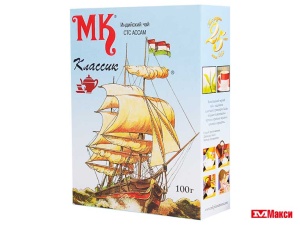ЧАЙ "МК" КЛАССИК ИНДИЙСКИЙ ЧЕРНЫЙ 100Г