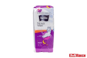 ПРОКЛАДКИ ГИГИЕНИЧЕСКИЕ "BELLA NOVA MAXI" SOFT 10ШТ