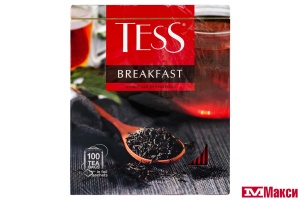 ЧАЙ  "TESS" BREAKFAST ЧЕРНЫЙ 100 ПАК. (ОРИМИ-ТРЭЙД)