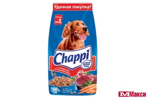 КОРМ ДЛЯ СОБАК СУХОЙ "ЧАППИ" В АССОРТИМЕНТЕ 15КГ ПАКЕТ(с говядиной по-домашнему)