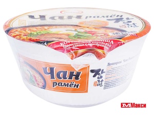 ЛАПША БЫСТРОГО ПРИГОТОВЛЕНИЯ "ДОШИРАК" ЧАН РАМЕН СО ВКУСОМ ГОВЯДИНЫ 86Г 