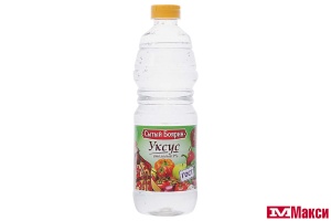 УКСУС "СЫТЫЙ БОЯРИН" СТОЛОВЫЙ 9% 0,5Л ПЛАСТИК 