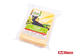 СЫР  "ПОШЕХОНСКИЙ" 45% 200Г (СЕМЬЯ ДОВОЛЬНА) (БЗМЖ)